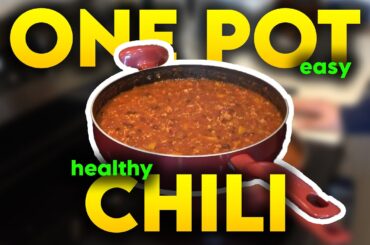 The BEST and EASIEST Chili Recipe