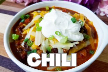 Easy Chili Recipe | Ground Beef Chili | By Ross Kitchen Recipes