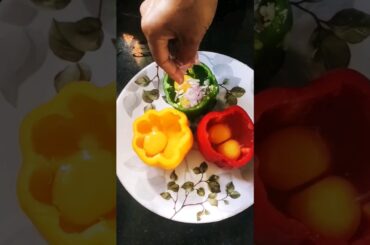 Stuffed bell pepper #stuffed capsicum #capsicum recipe #food #enjoying #subscribe #viral #