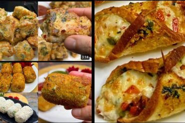 Ramadan Special Snacks Recipes | Egg Cutlet| Chicken Roll | Bread Parcel | Chicken Snack