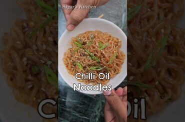 Chilli Oil Noodles Recipe #Shorts