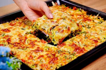 These vegetables taste better than pizza! Very tasty and quick! Dinner recipes