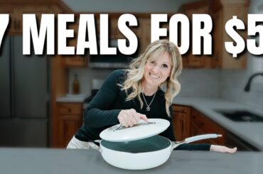 $5 Family Meals | FIVE Quick & Easy Cheap Dinner Recipes Made EASY!