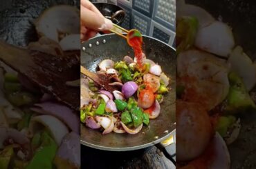 Chilli Chicken Restaurant Style #shorts by @recipekipotli