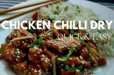 Restaurant Style Chili Chicken Dry (Quick & Easy Chinese Recipes) Dry Chilli Chicken By K For Korai