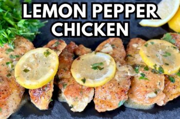 Delicious Juicy Lemon Pepper Chicken Recipe - A Must Try!