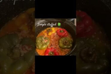 Stuffed Bell Peppers: Homely Meal, Comfort Food