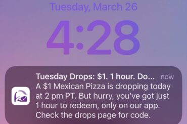 Well.. that's for the heads up i guess