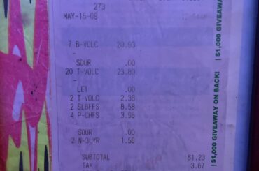 Its 2009 and 20 volcano tacos = $23.80