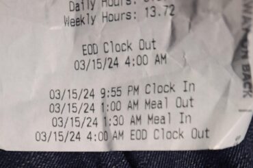 Did I just work for free?!