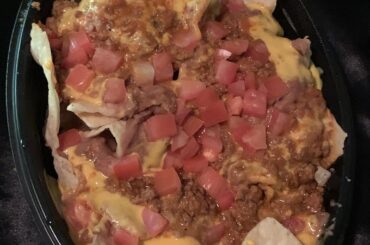 NBG and Loaded Beef Nachos
