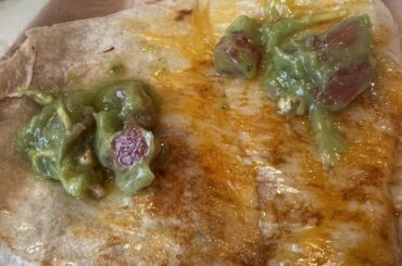 $6.49 Cantina Ques. Good taste, grilled with cheese on outside