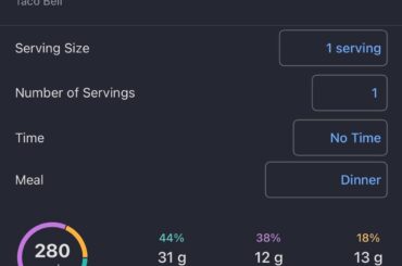 Calories for Gordita Supreme