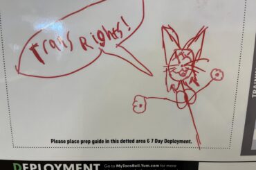 The Cat at Taco Bell says