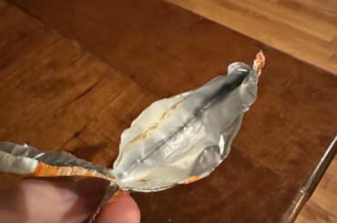 I was given an empty sauce packet