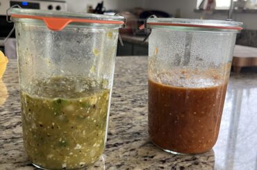 Made Two - Roasted Verde and Chipotle Tomatillo. They’re both tremendous