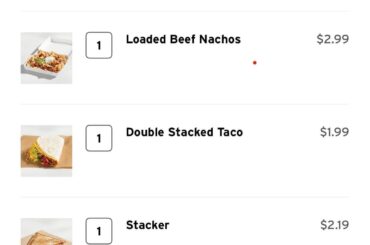 My review of the new Taco Bell menu items minus the empanadas