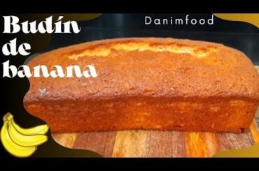 Budin de banana, receta facil
