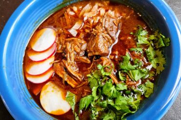 Yesterday's Birria (beef, couldn't find goat)
