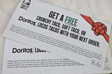 Local spot has you leave the drive-thru and proceed to a parking spot to avoid their computers showing slow-service times. Last night, myself and 3 other cars waited over 10 min for our food. They gave us these as consolation