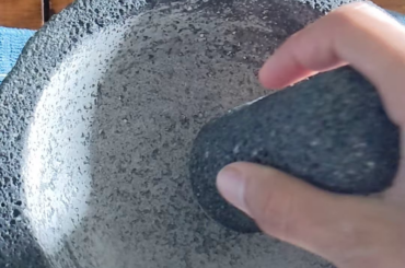 Is my molcajete fake? Still dusty after seasoning 9 times
