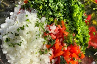 Absolutely love making a Pico De Gallo! It’s good on everything!