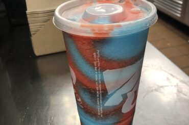 Look at this Double Berry Freeze I made