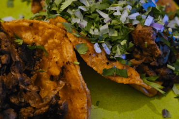 Friday night Al Pastor tacos after a hard week.