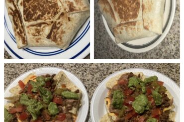 Homemade Taco Bell: made Crunchwraps & Loaded Beef Nachos at home
