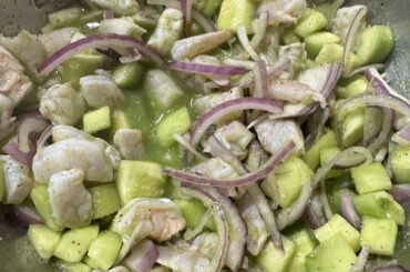 Aguachiles de camaron