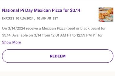 How this for a reward? I appreciate the gimmick.