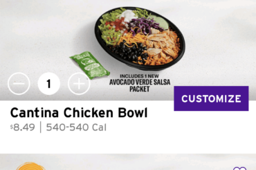 Is the Cantina Menu here to stay?