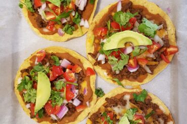 First attempt at tostadas