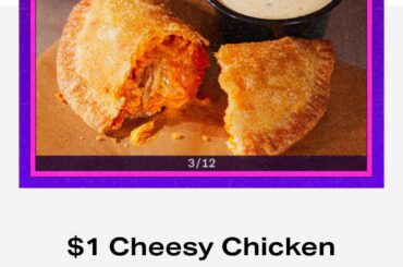 The Crispanada should always be $1