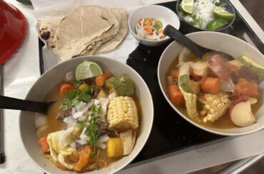 (Tried) making some caldo de res tonight. I thought it came out pretty good.