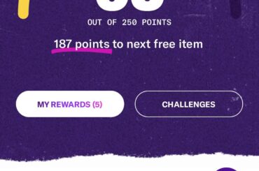 Can’t use my free rewards