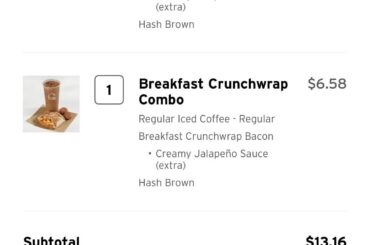 When they increased the price of the breakfast box i thought id never have one again.