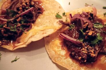 Carne Adobada and Salsa Macha