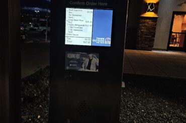 Persons order before me in line. Respect