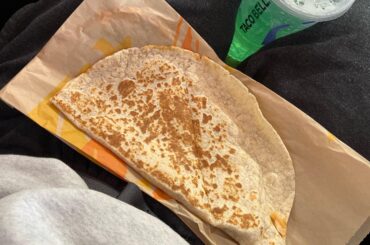 How does someone look at a quesadilla & cut it like this?