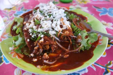 A particularly good Enchilada in Coloradito