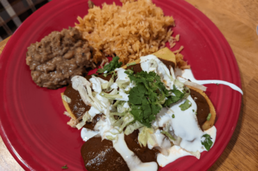 Enchiladas de mole