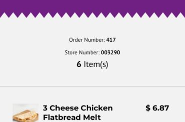 3-cheese chicken flatbread melts are underrated