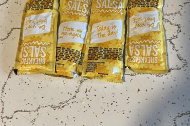 Reading my Taco Bell Tarot sauce packets