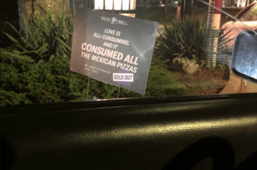 Back when they brought back the Mexican pizzas and my family sent me on a mission to get them some. (June, 1 2022)