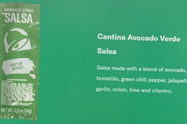 New Cantina Menu!!