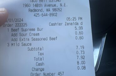 Should a Taco Bell burrito cost this much