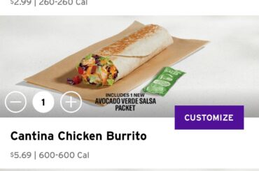 $3 for a chicken soft taco? Almost $6 for a chicken burrito?! Please tell me this is some kind of sick joke Taco Bell.