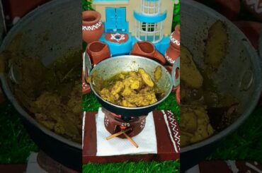 My Miniature kitchen Pepper chicken #miniature #shorts #reels #shortvideo #youtubeshorts #food #love