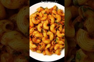 Masala Pasta Recipe | Instant Dinner Recipe | Kids Lunch Box | Party Food | Full Video @ Shecooks
